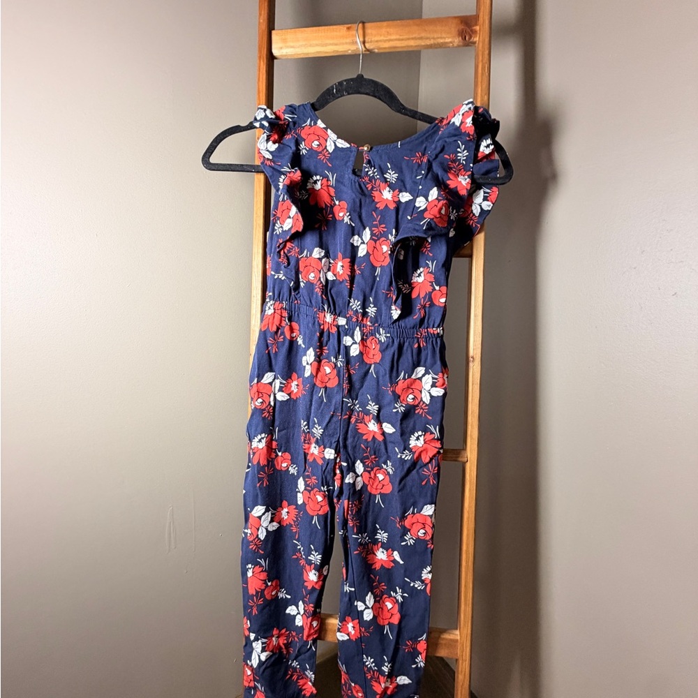 Janie and Jack  Navy Jumpsuit - Girls